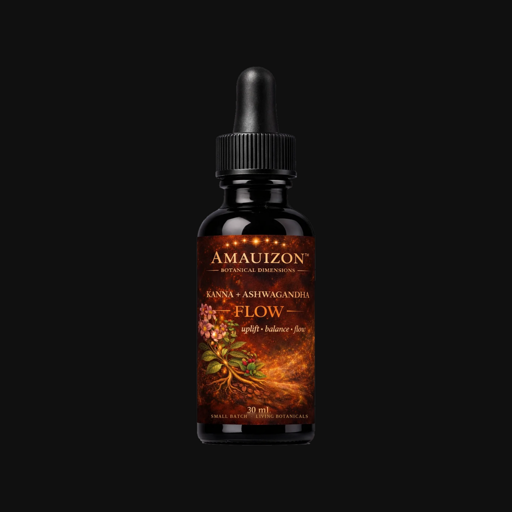 FLOW — Kanna + Ashwagandha botanical elixir, 30 mL bottle — studio