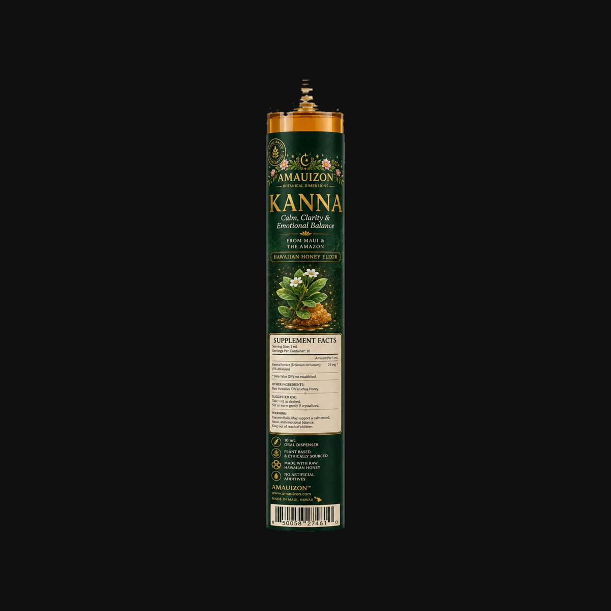 Kanna Honey, 10 mL oral dispenser — studio