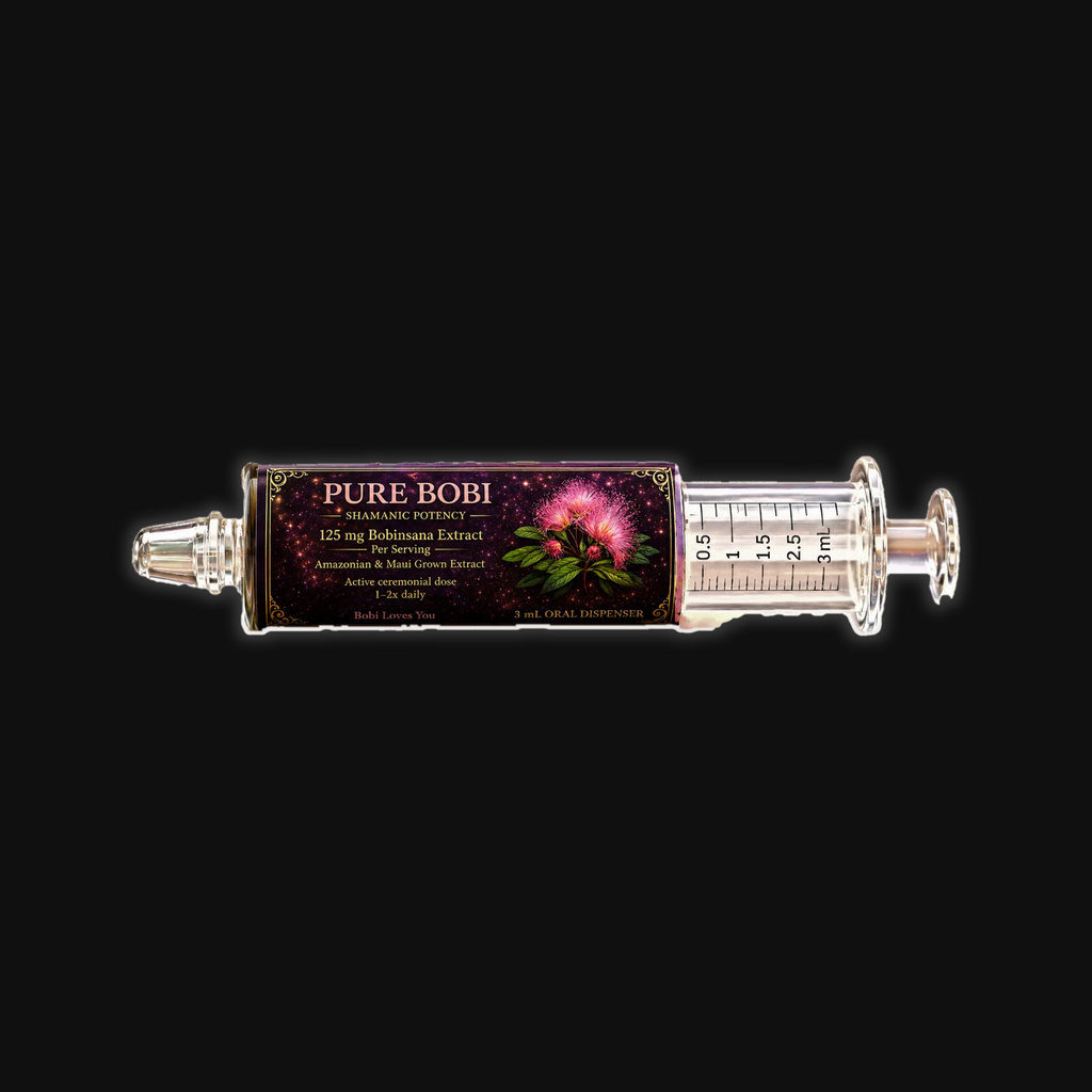 Pure Bobi™ Bobinsana extract, 3 mL glass oral dispenser — studio v2